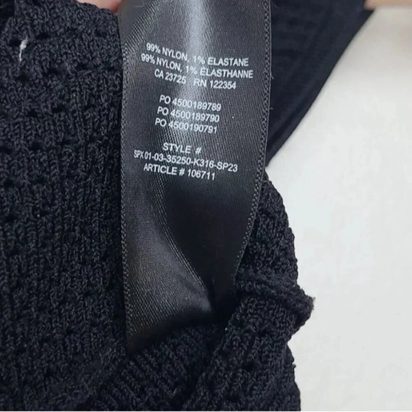 Aritzia XS Babaton Sculpt Knit Bustier Tank Square-neck Bustier Tank In Black - Picture 9 of 13